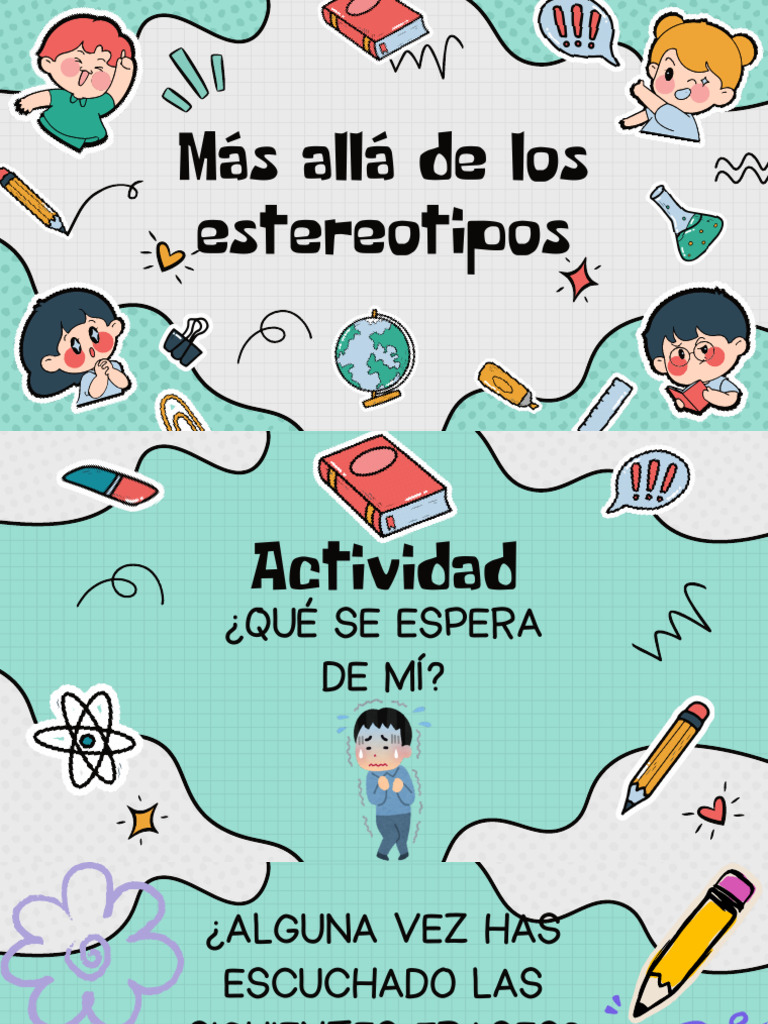 Rompiendo estereotipos de género | PDF | Estereotipos