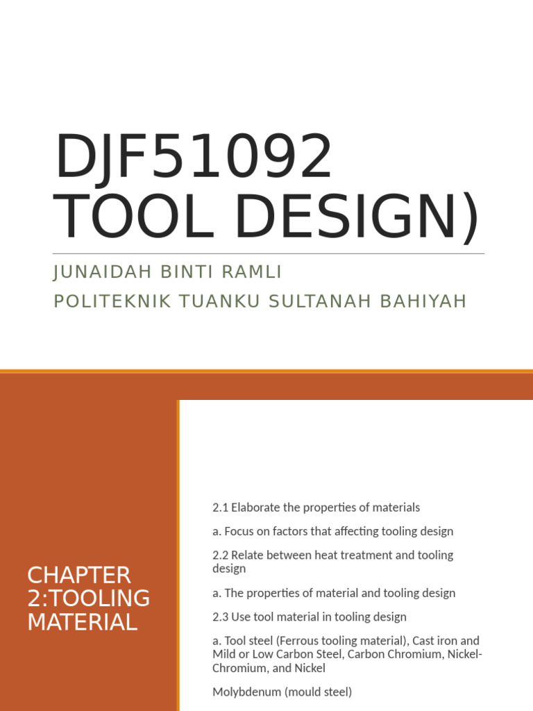 Tooling Material Properties and Design | PDF | Heat Treating | Metals