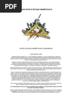 INTRODUÇÃO AOS RITOS E RITUAIS HERMÉTICOS E ALQUÍMICOS