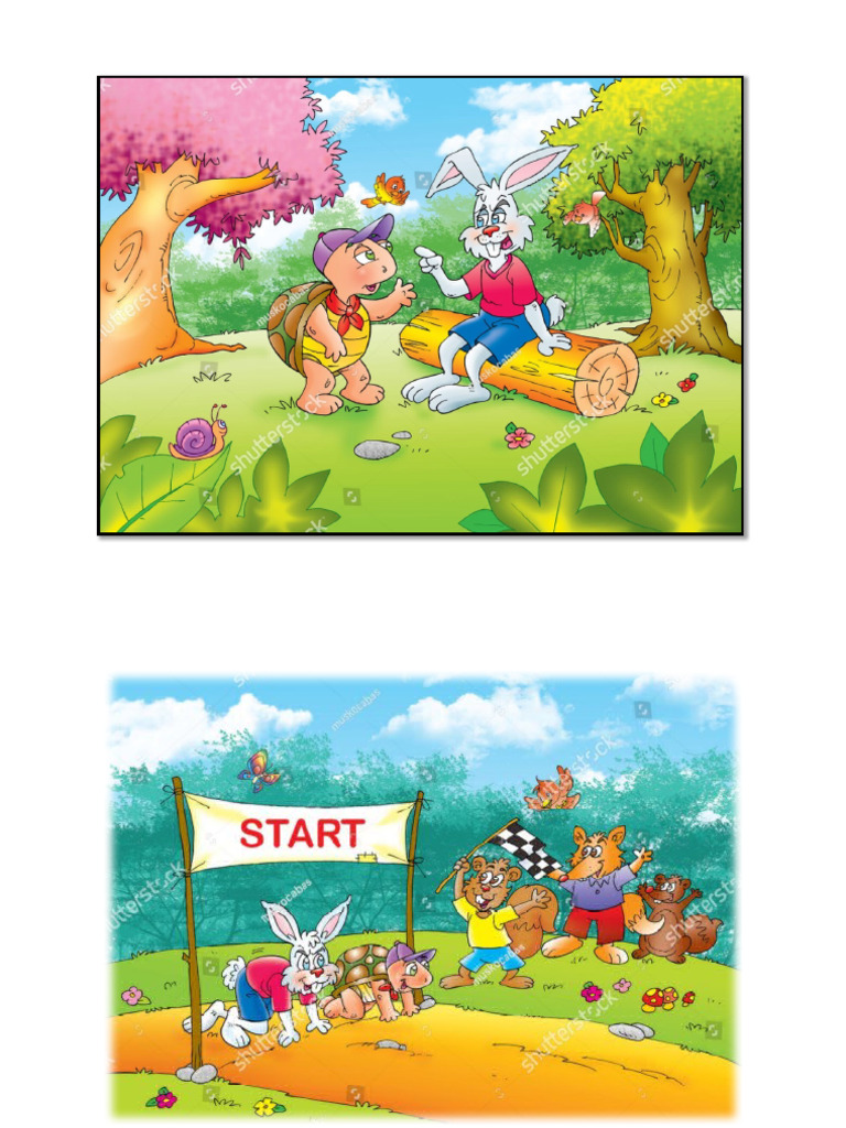 The Rabbit and the Turtle Story | PDF