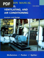 McQuiston HVAC Analysis Design 6th Solutions