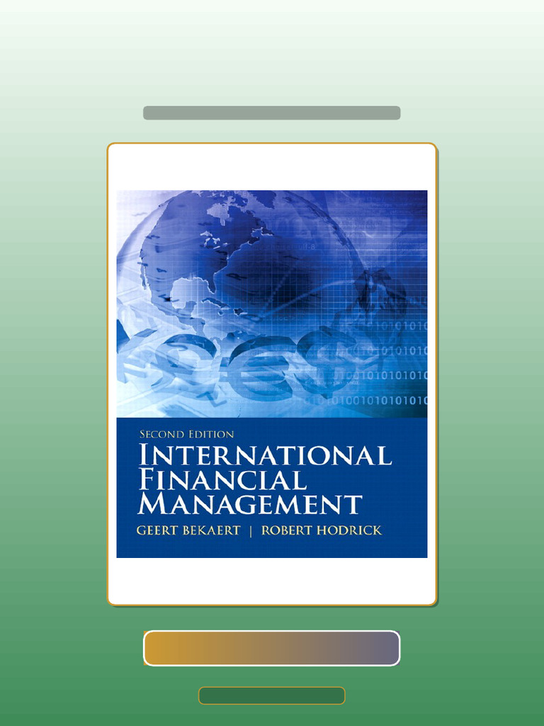 INTERNATIONAL FINANCIAL MANAGEMENT BEKAERT 3RD EDITION PDF visual data 6