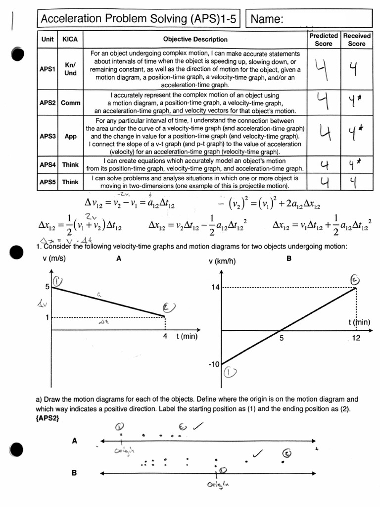 Analyzing Complex Motion Graphs | PDF | Velocity | Acceleration