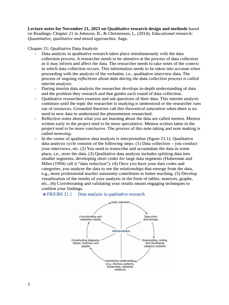 Qualitative Research Design Insights | PDF | Qualitative Research | Data