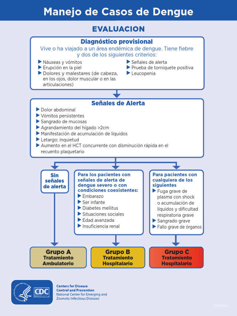 2 Algoritmo Manejo de Dengue - 220802 - 074557 | PDF | Presión ...