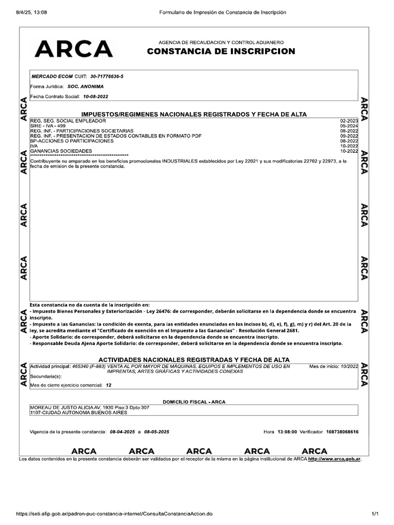 Cuit | PDF