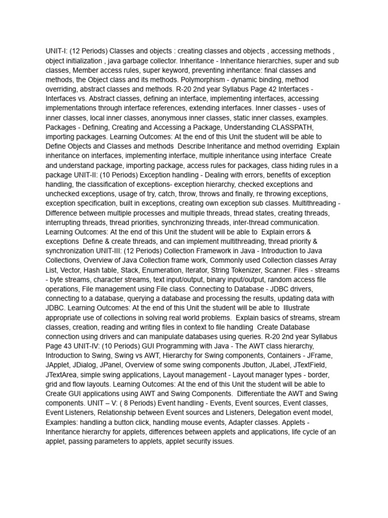 Untitled Document | PDF | Class (Computer Programming) | Method ...