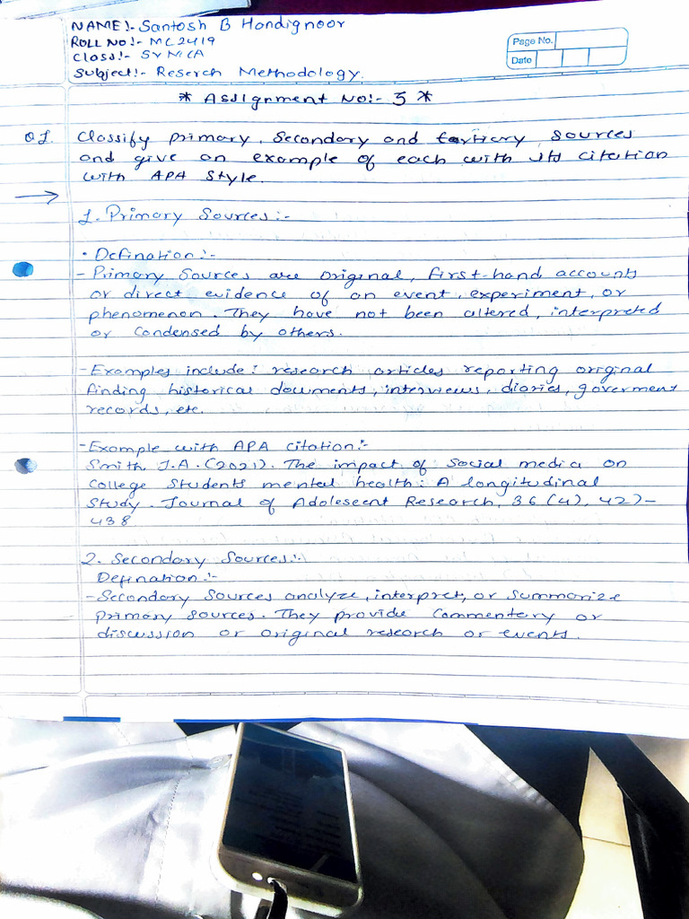 Research Methodology Sources Guide | PDF