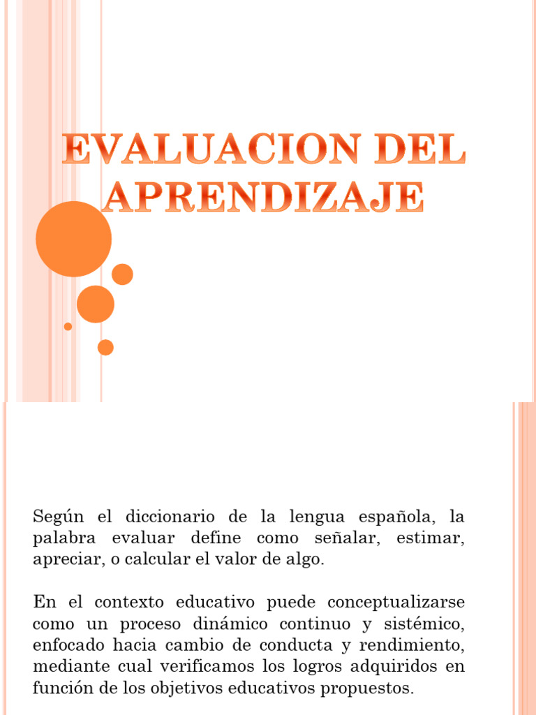 Tipos y Modalidades de Evaluación Educativa | PDF | Evaluación ...