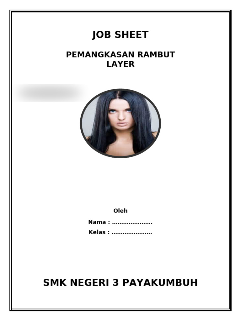 Panduan Pemangkasan Rambut Layer | PDF