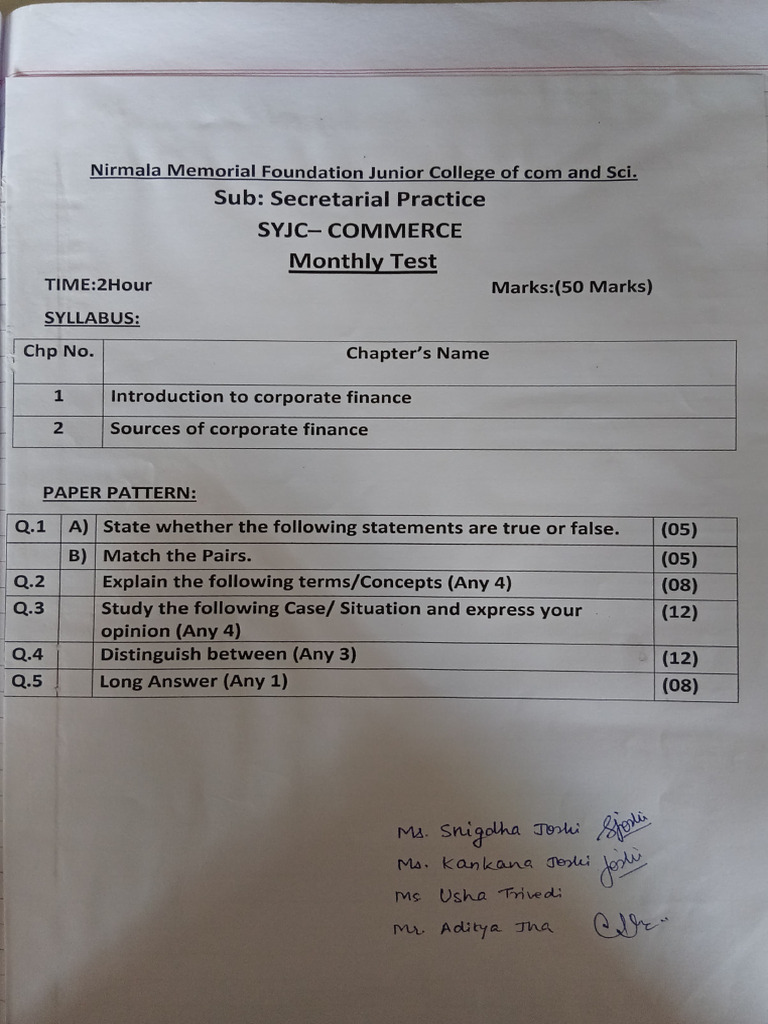 Syjc Syllabus PP 2025 | PDF | Economies