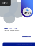Eproc: Distribuição de Processos Básica | PDF