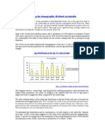 Making Demographic Dividends Sustainable