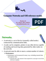 Computer Networks and OSI Reference Model