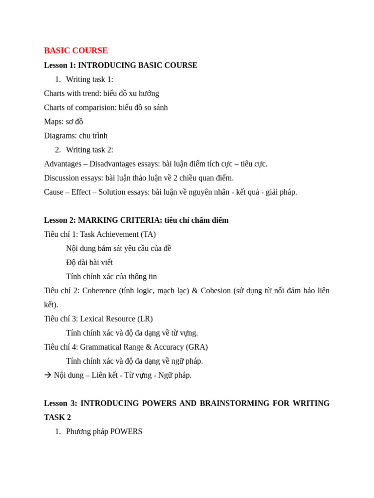 Basic Course | PDF