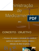 adm de medicação