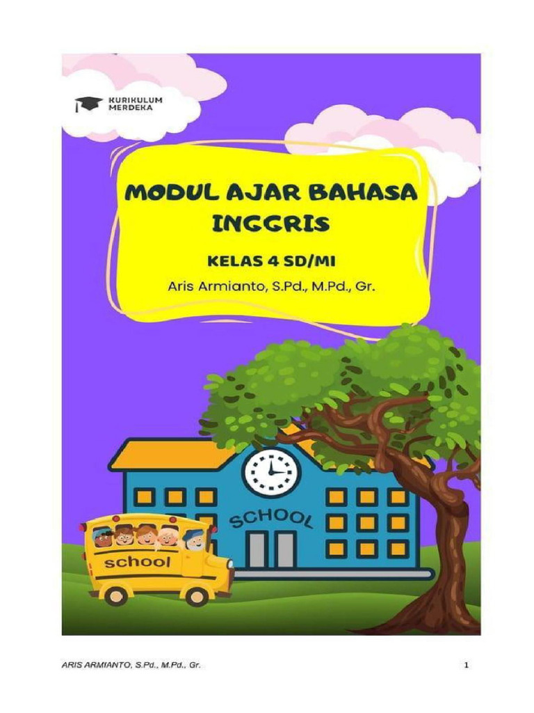 Modul Basic English Class 4 | PDF
