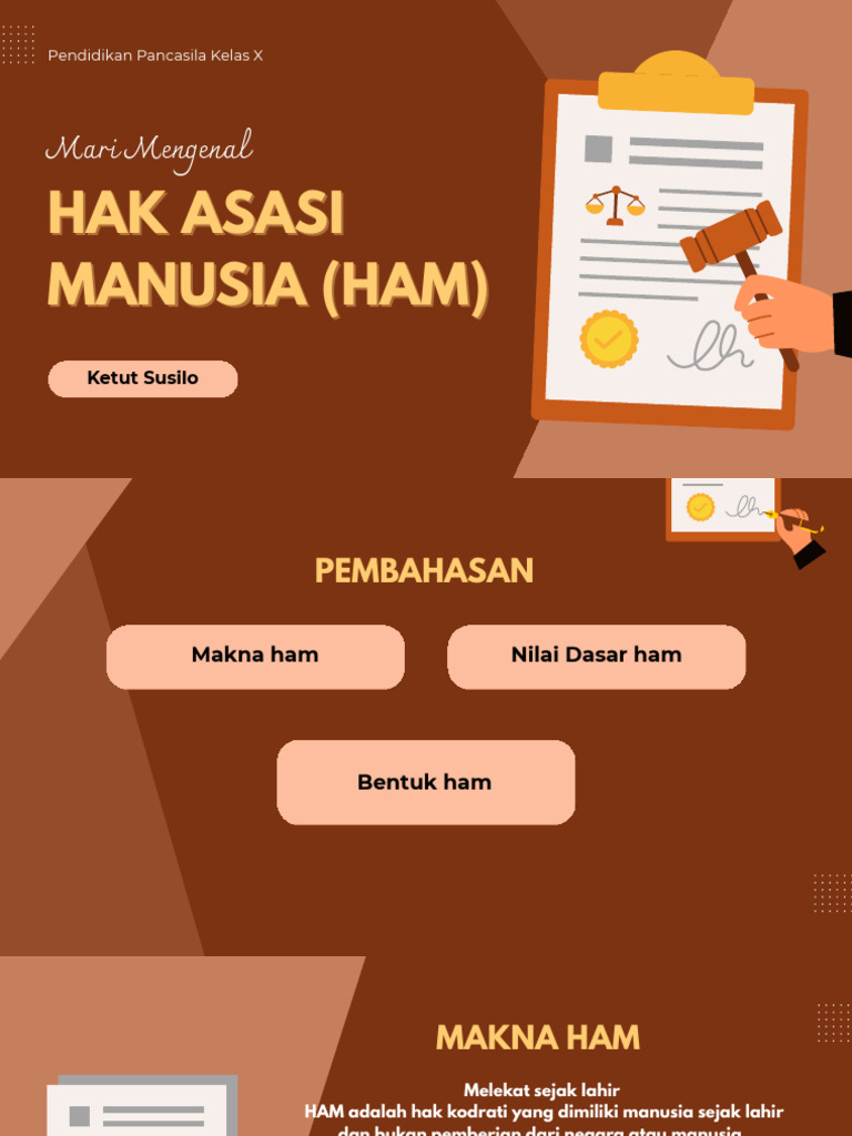 Memahami Hak Asasi Manusia (HAM) | PDF