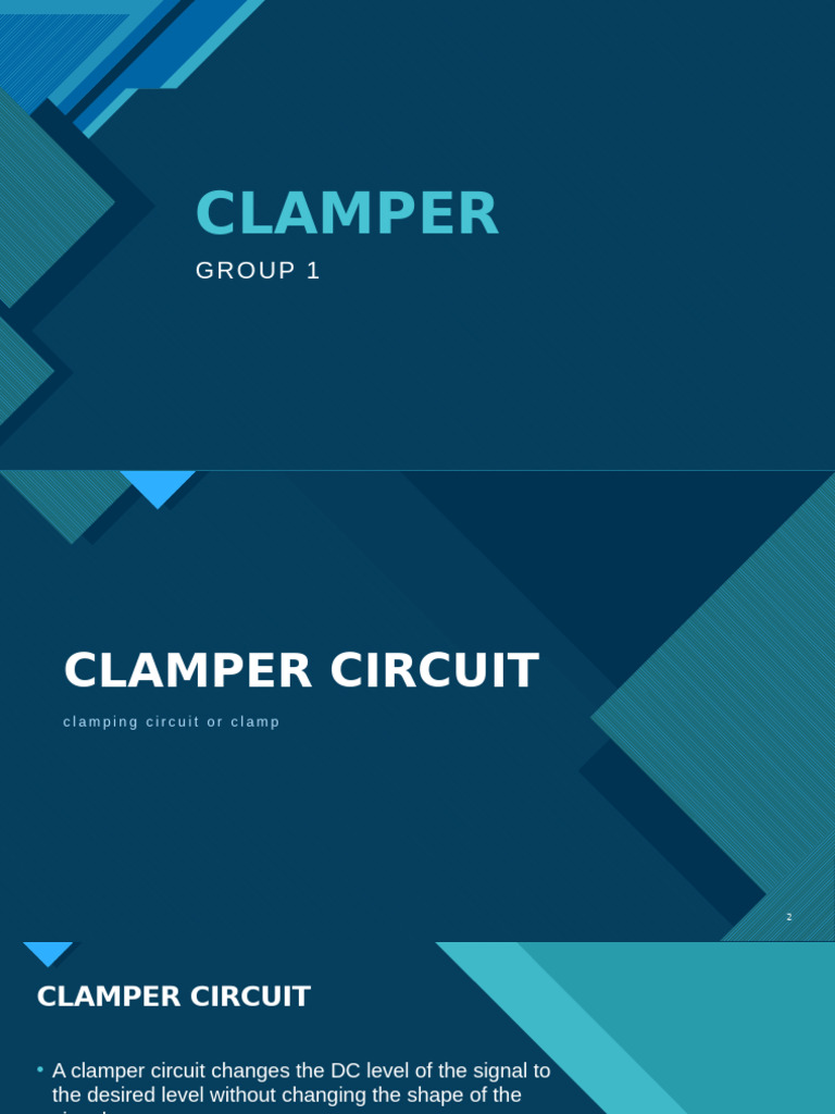 Understanding Clamper Circuits | PDF | Electronic Circuits | Electrical ...