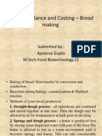 Material Balance and Costing - Bread Making: Submitted By: Apoorva Gupta M.Tech Food Biotechnology (I)