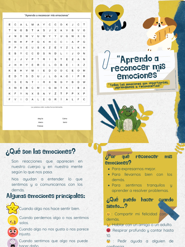 Reconocimiento y manejo de emociones | PDF