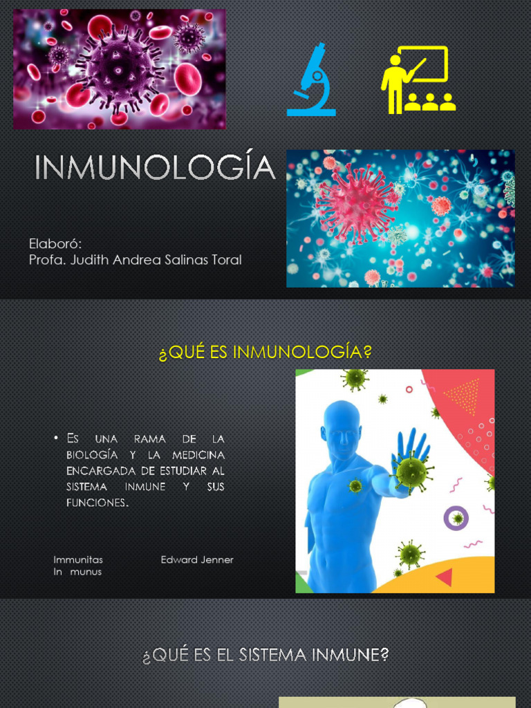 Inmunología 1 | PDF | Sistema inmune | Antígeno