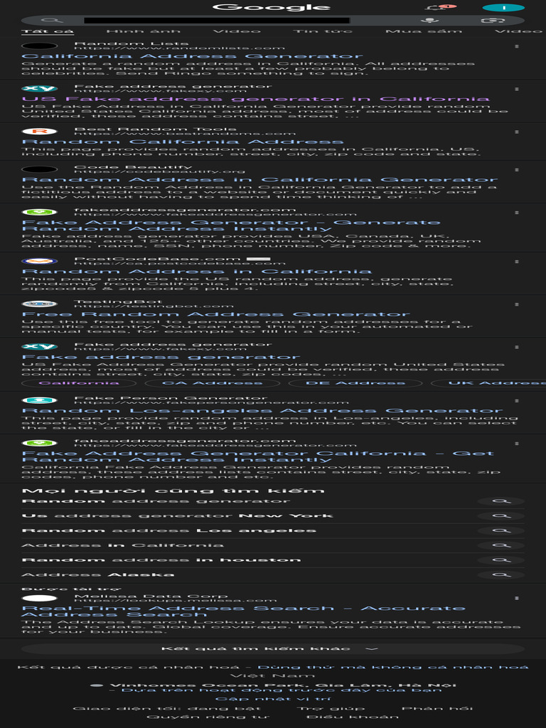 address generator california - Tìm trên Google | PDF | Zip Code ...