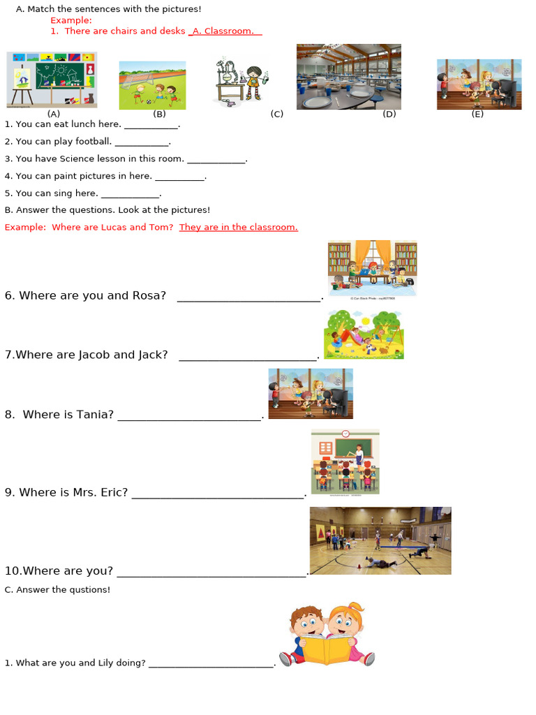 Unit 2 at School | PDF