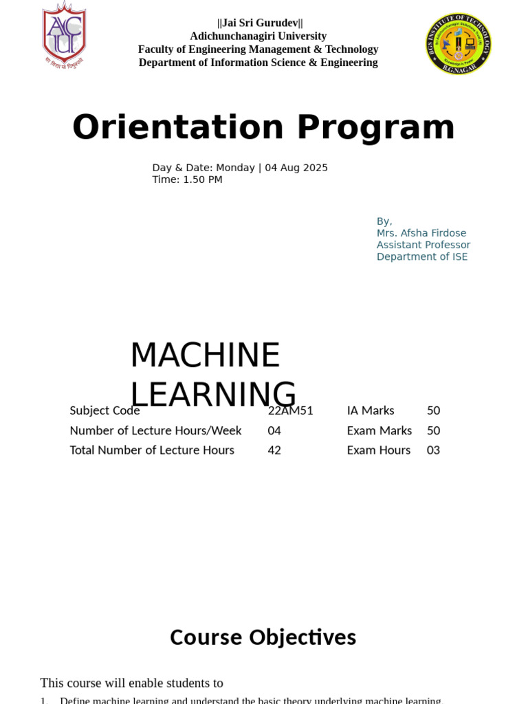 Machine Learning Course Overview | PDF | Machine Learning | Hypothesis