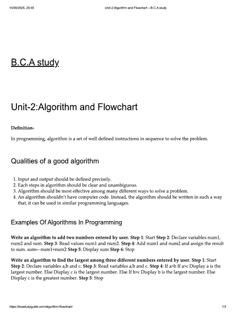 CF Unit 2 | PDF