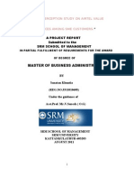 A Project Report Submitted To The SRM School of Management