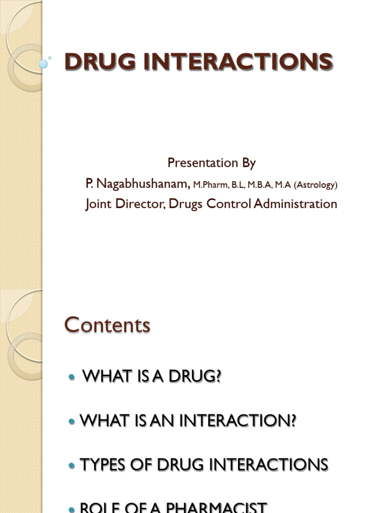 Understanding Drug Interactions | PDF | Foods | Digestion