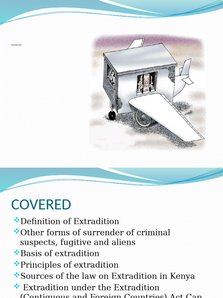 Extradition Law in Kenya Explained | PDF | Extradition | Crimes