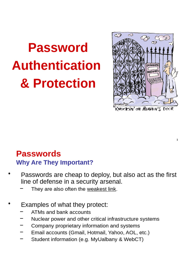 Password Security: Authentication Methods | PDF | Password | Biometrics