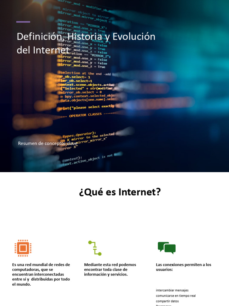 Historia y Evolución del Internet | PDF | Internet | Red de computadoras