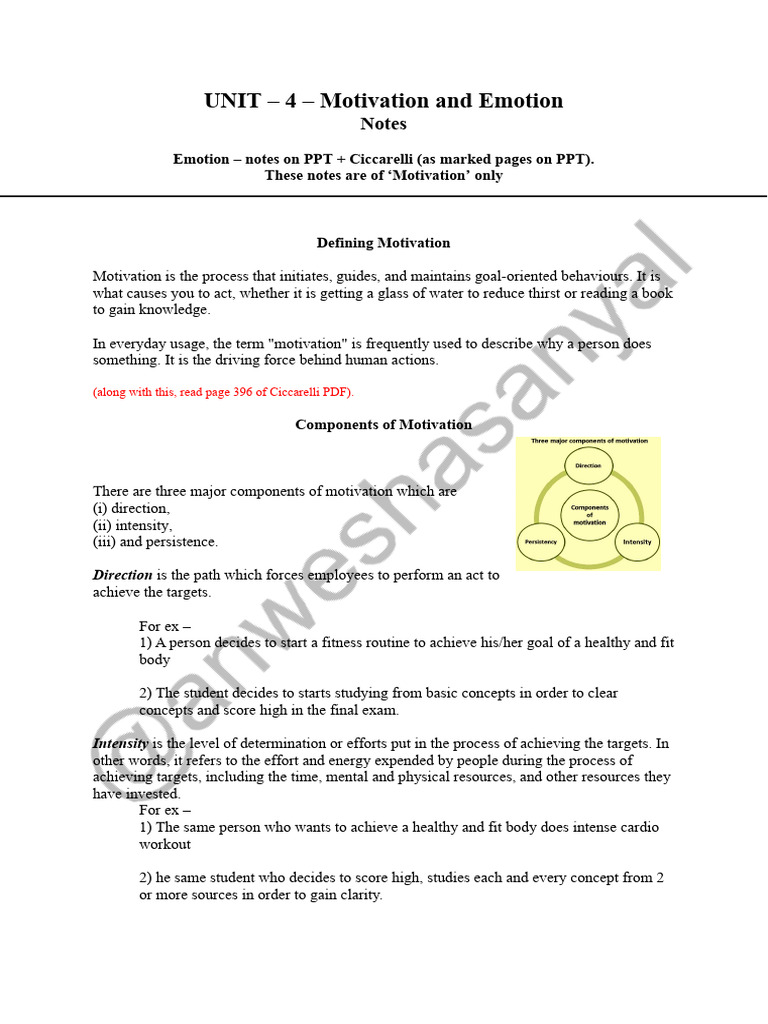 Understanding Motivation and Conflicts | PDF | Motivation | Motivational
