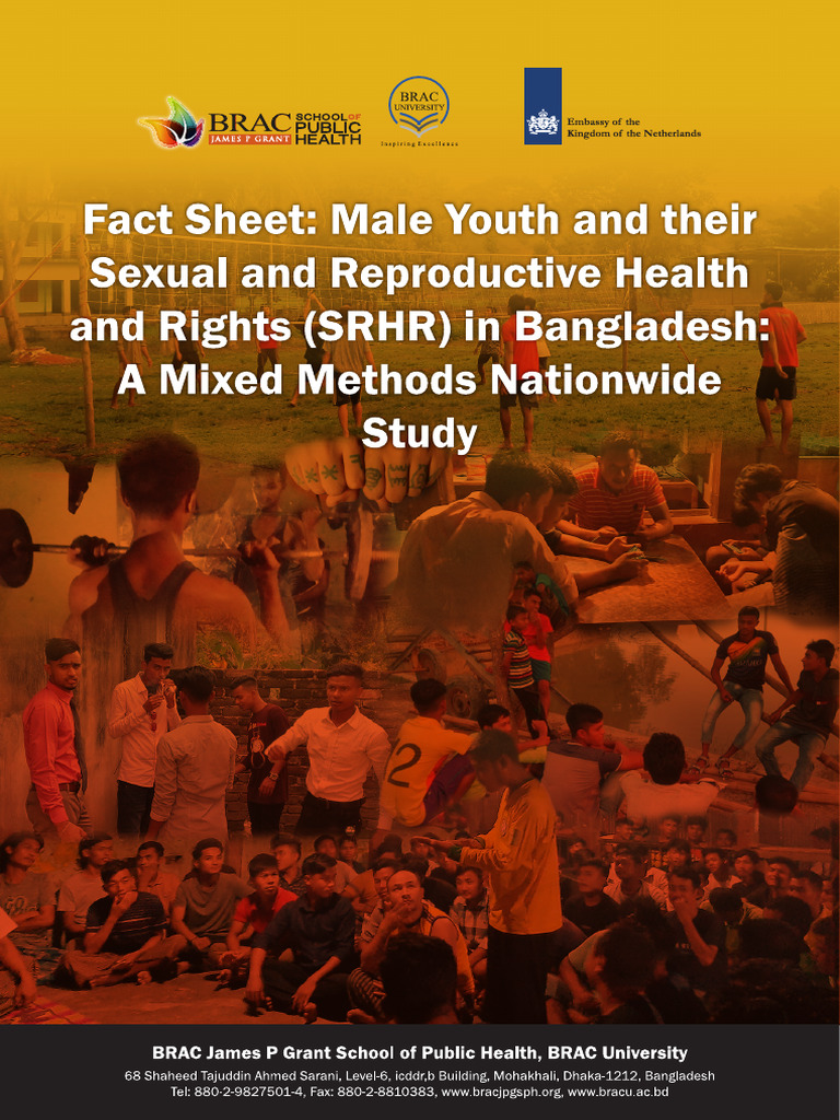 Fact Sheet - Male Youth and Their Sexual and Reproductive Health and ...
