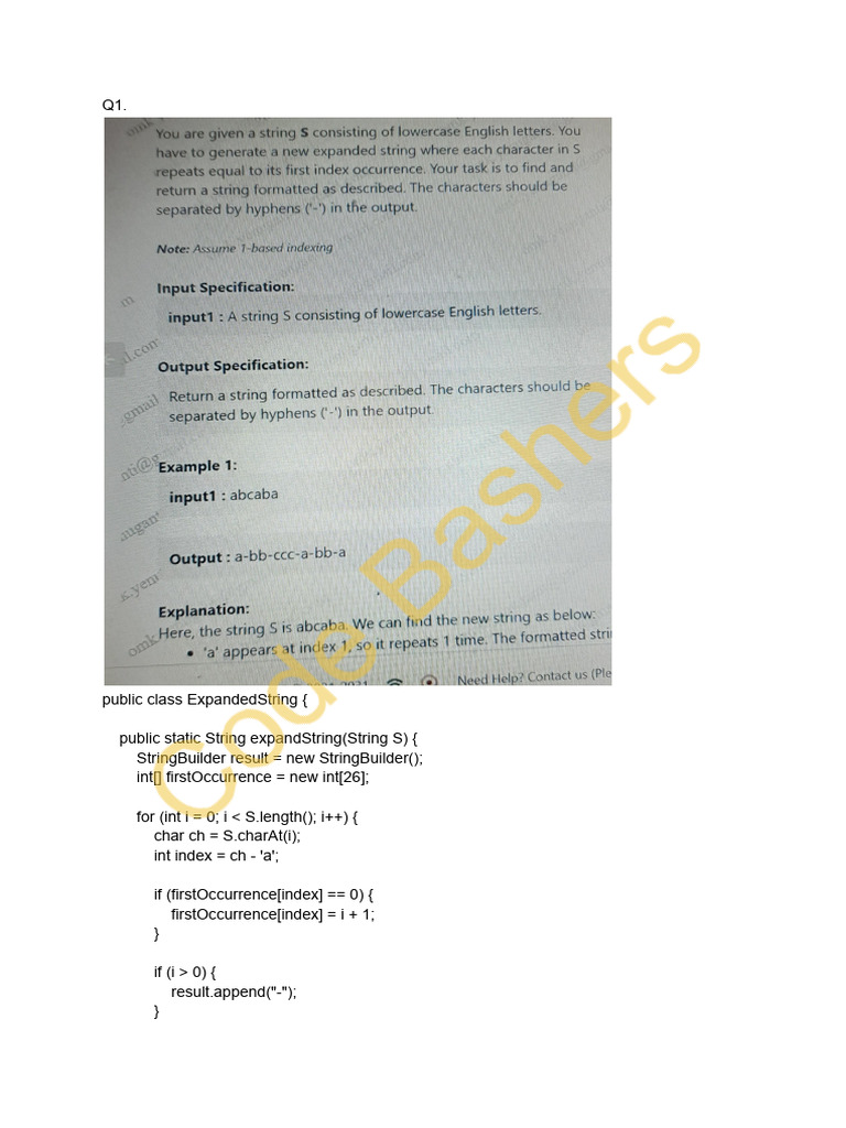 Java Solutions for String and Array Problems | PDF | Integer (Computer ...