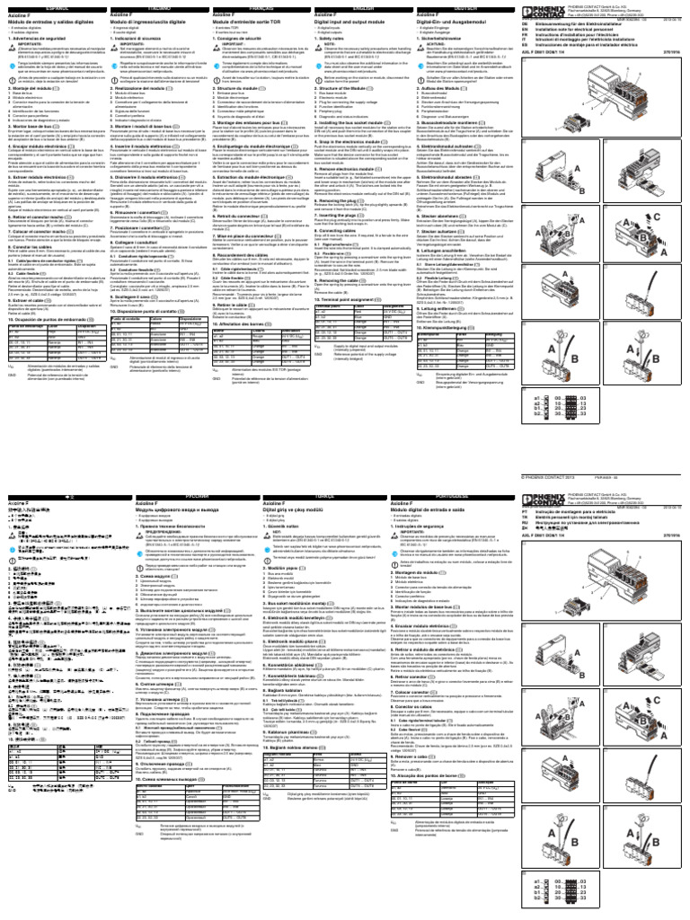 Packb Axl F Di8 1 Do8 1 1h 8669 Ia 00 | PDF