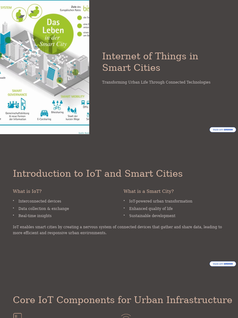 Internet of Things in Smart Cities | PDF | Internet Of Things | Cloud ...