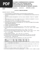 CCNY Math Placement Test Guide | PDF | Mathematics | Number Theory