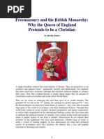 Freemasonry, the British Monarchy, and Queen Elizabeth II
