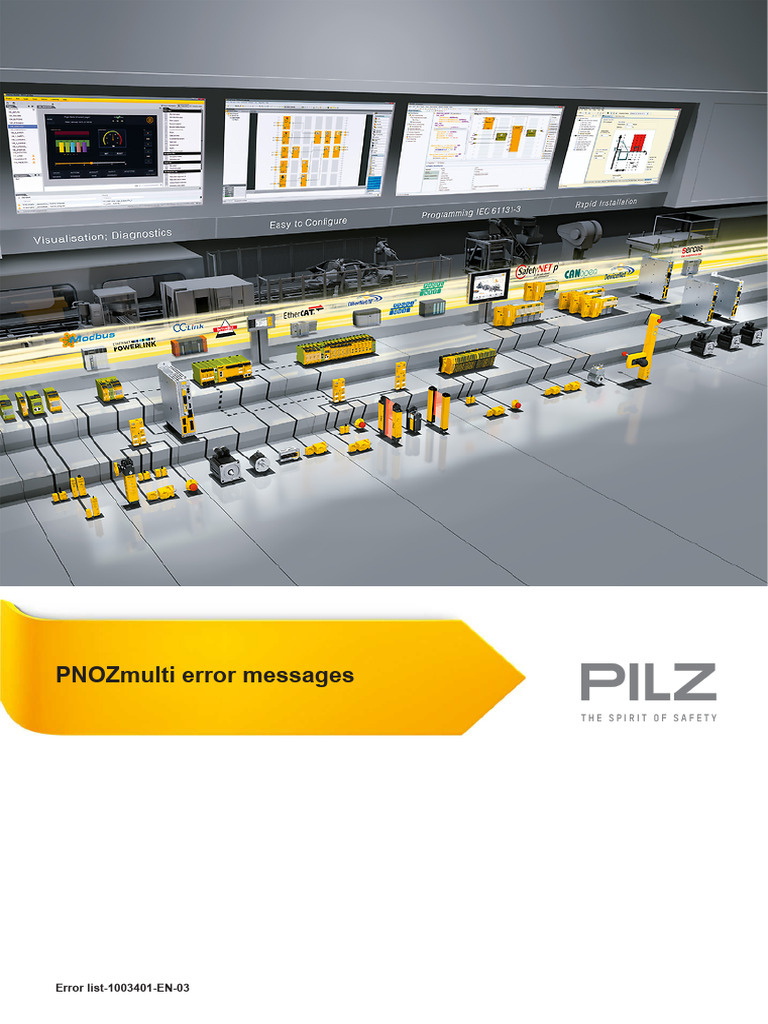 PNOZmulti Error Messages Guide | PDF | Parameter (Computer Programming ...