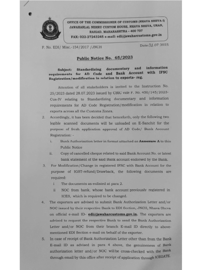 AD Notification | PDF