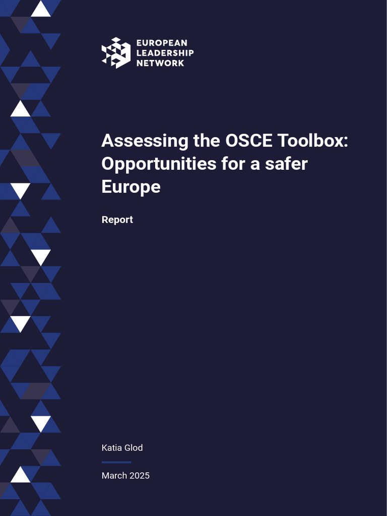25 03 OSCE-report V2 | PDF | Organization For Security And Co Operation ...