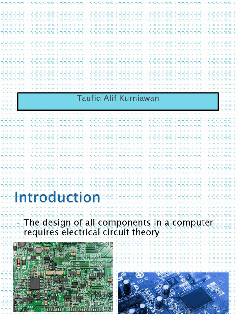 Electric Circuits 1 Course Overview | PDF