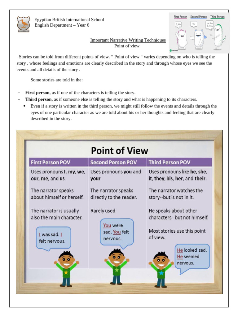 Year 6 Narrative Writing Techniques | PDF