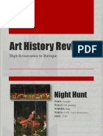 Art History Review: High Renaissance To Baroque