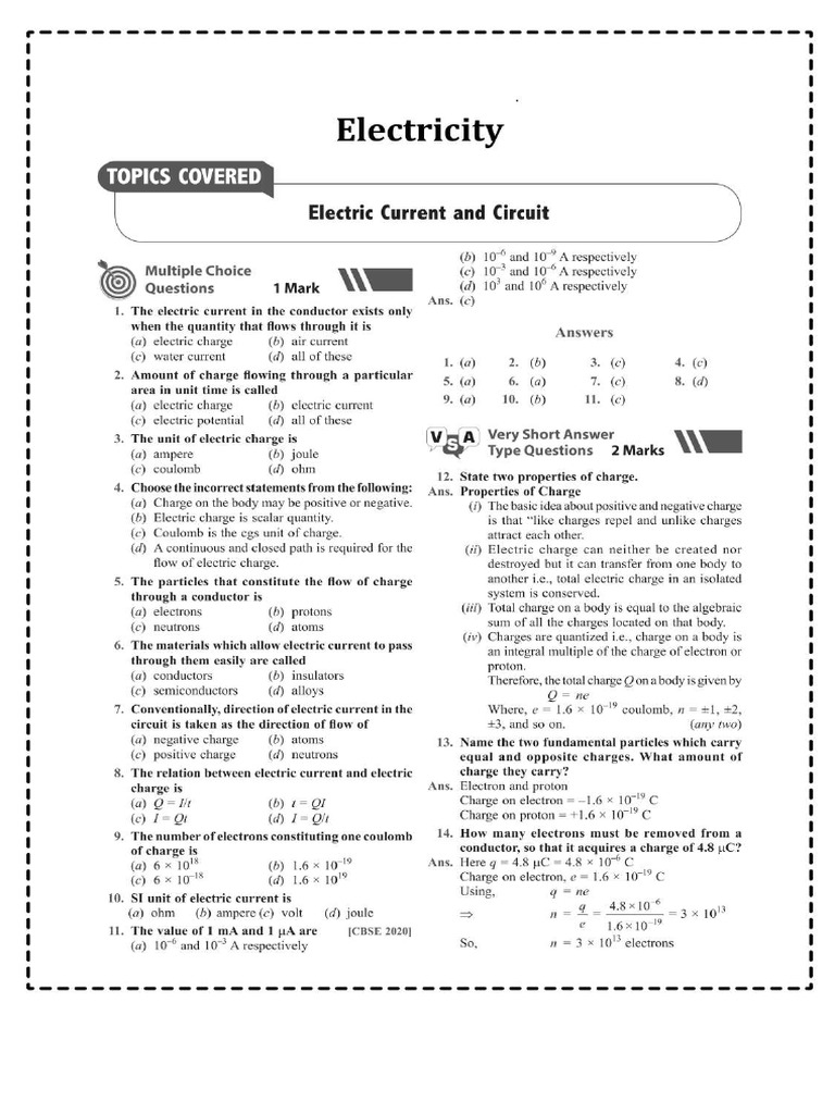 Hot Questions of Electricity | PDF