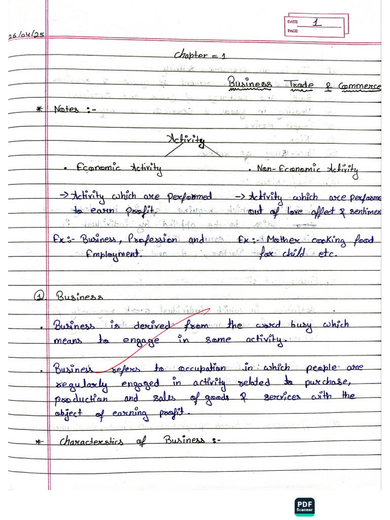 B.ST. Ch1 Notes | PDF